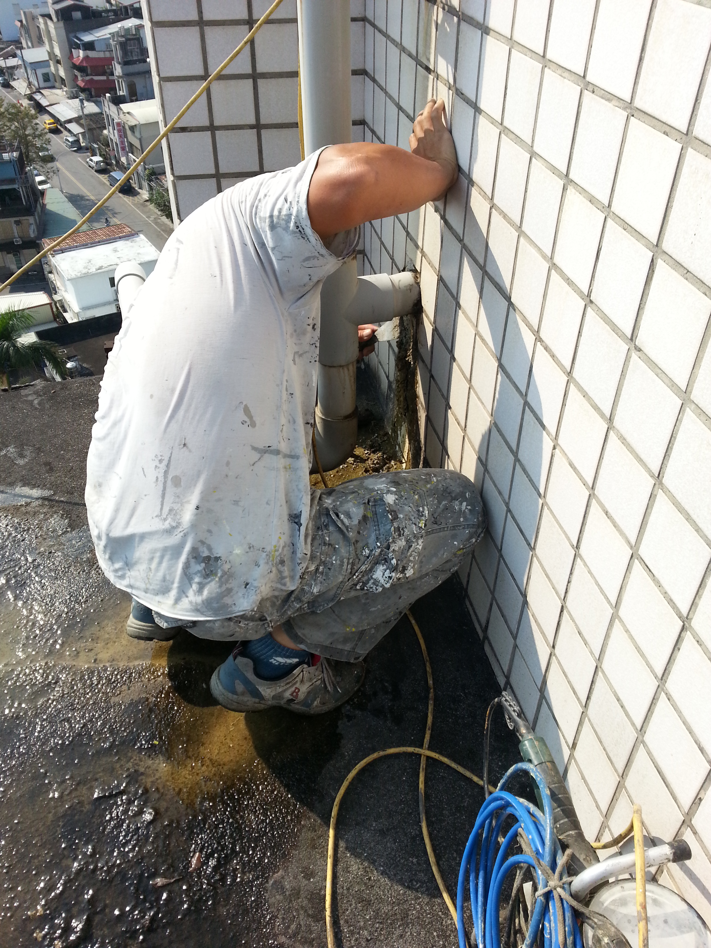 大樓蓄水池漏水維修 宜家防水工程