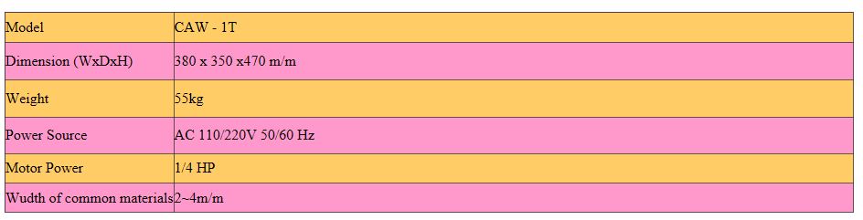 Auto Wire-Crimping Machine CAW-1T-表.JPG