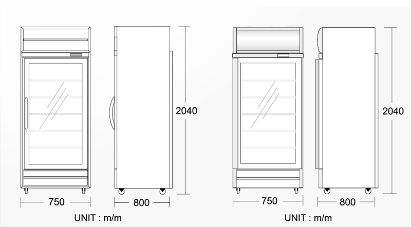 單門機上型玻璃展示櫃 600L尺寸.png