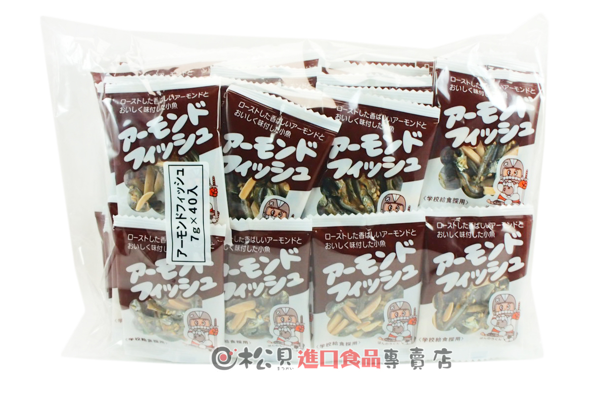 藤尺杏仁小魚乾40袋280g【4902524601380】.jpg