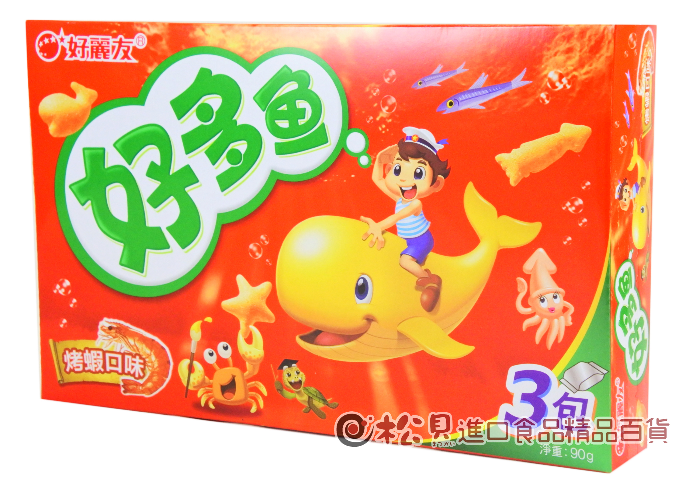 好麗友好多魚烤蝦口味90g【8801117919702】.jpg