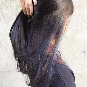 ヘアカラーで遊ぶなら「インナーカラー」がイマドキ♡上級者見えのおしゃれカラーはコレ！