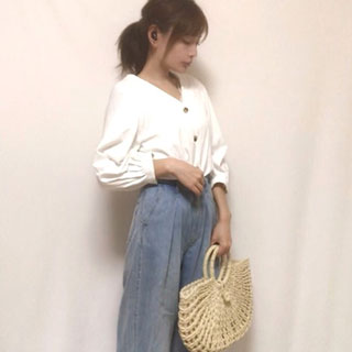 “デニムワイドパンツ”でトレンド意識♡こなれ感ありの好印象コーデ6選