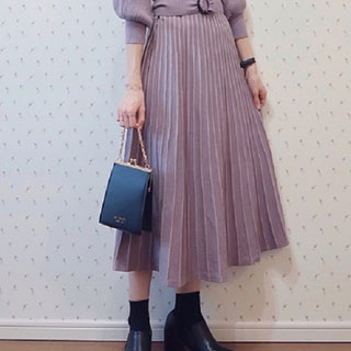 冬はワンピースで可愛く♪大人っぽくも可愛いおしゃ見えコーデ特集
