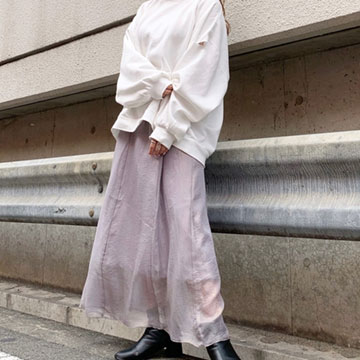 ふんわり揺れるフレアスカートは冬・春コーデにもぴったり♪大人可愛いおしゃ見えコーデ5選