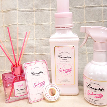 ランドリンとダイアンから新発売！春を先取りする『桜』の香りで癒やされて♡