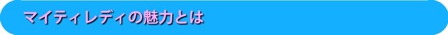 マイティレディの魅力とは