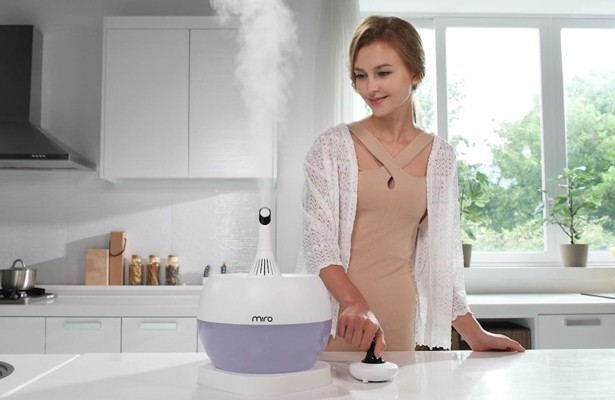 丸ごと洗える！水に浮かべて使うタンクのない加湿器「MIRO