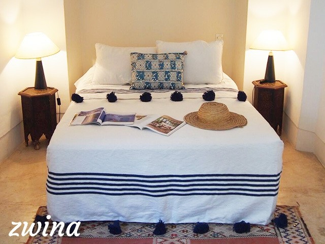 ヨーロッパで話題沸騰モロッコ発ポンポンブランケット『zwina』日本に