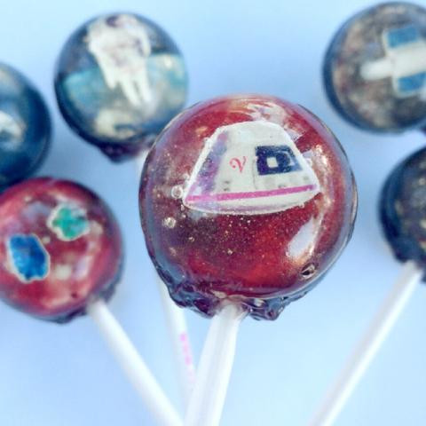 Vintage Confections☆ロリポップキャンディに宇宙を閉じ込めた
