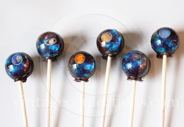 Vintage Confections☆ロリポップキャンディに宇宙を閉じ込めた