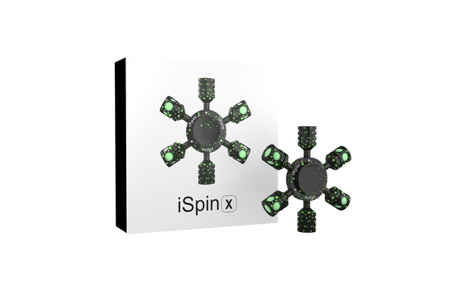 空前絶後の大ヒット知育玩具ハンドスピナーの最新作iSpinXが早く