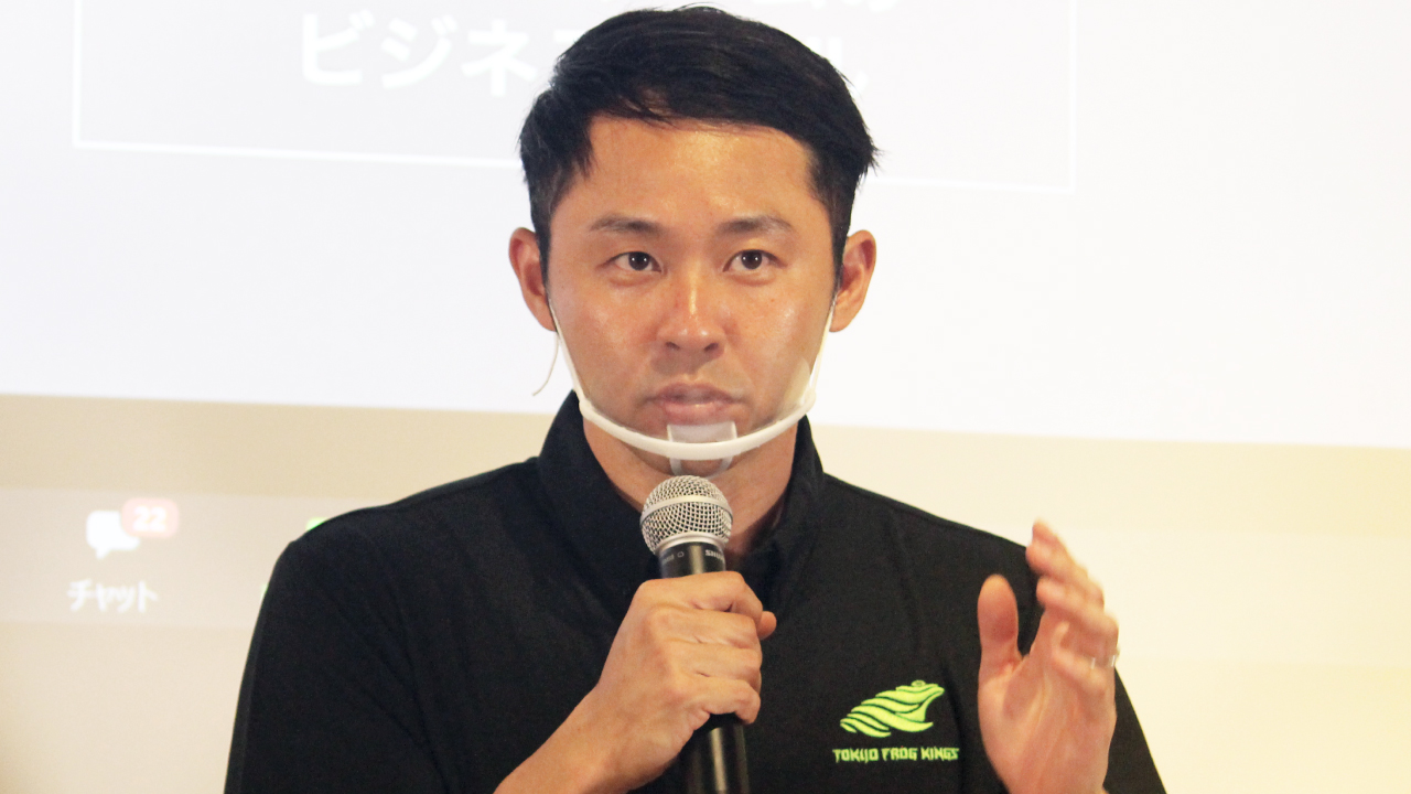 【速報】北島康介、ブロックチェーン活用の競泳プロチーム運営に意欲。「Tokyo Frog Kings」がフラクトン、パレードオールと提携