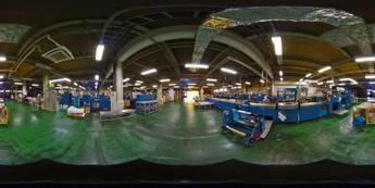 《テストパノラマ》薄物自働封入ライン