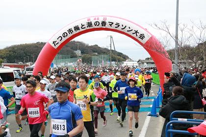 第55回たつの市 梅と潮の香マラソン
