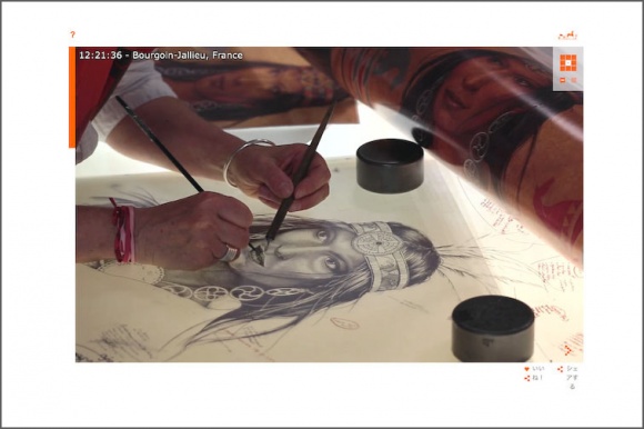 現場の巧みなドキュメンタリー!コーポレートサイト「エルメスの翼」:HERMÈS