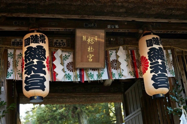 提灯をつけかえて