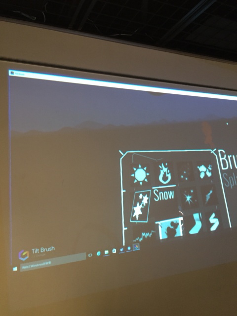 iPhone写真展⇒VRで立体ペイント⇒「宇宙ダンス」