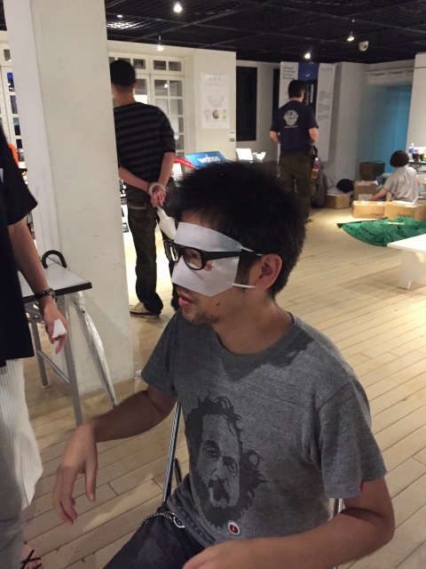 iPhone写真展⇒VRで立体ペイント⇒「宇宙ダンス」