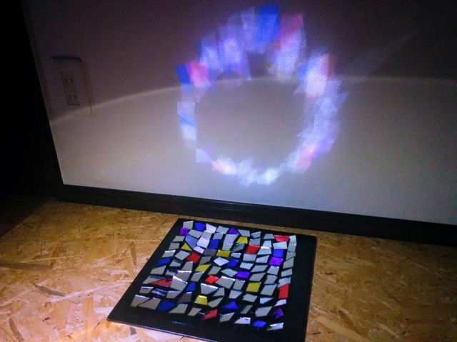 iPhone写真展⇒VRで立体ペイント⇒「宇宙ダンス」