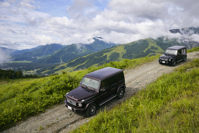 New G-Class オフロード走行体感キャンプ