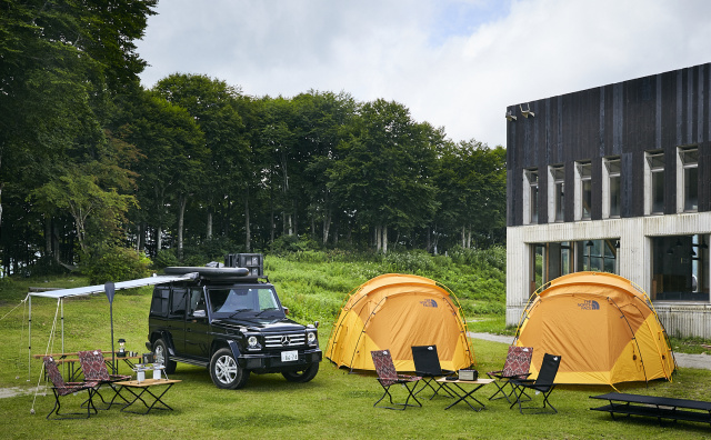 New G-Class オフロード走行体感キャンプ