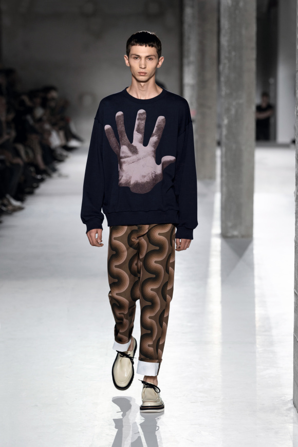 19ss ドリスヴァンノッテン ヴェルナーパントン Tシャツ