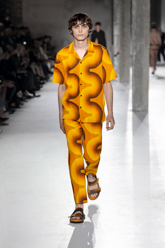 DRIES VAN NOTEN 19ss ヴェルナーパントン スラックス-