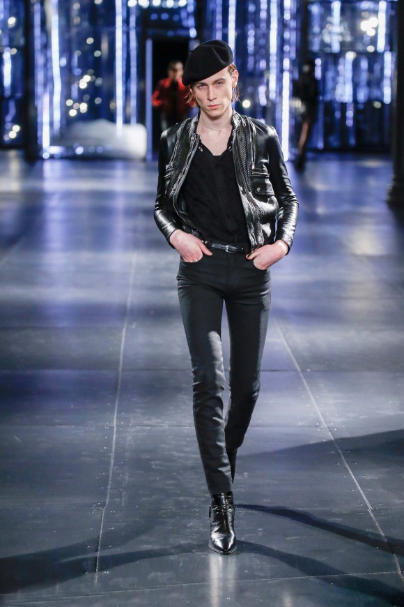 16AW SAINT LAURENT PARIS サンローランパリ スキニー-