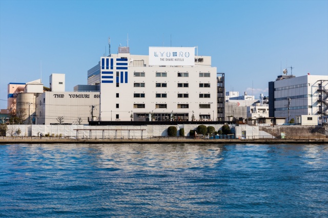 東京デザイン巡りの1日は、清澄白河のホテル「リュウロ」で総仕上げ。