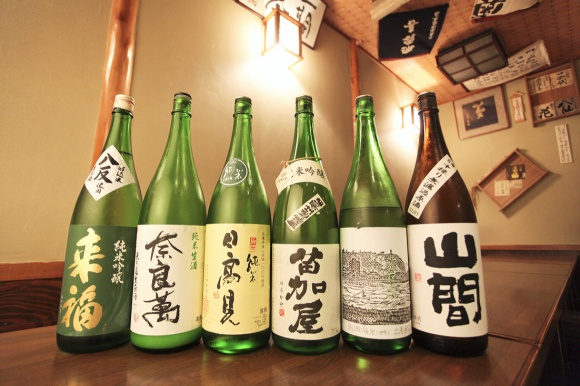 海の魚に里の酒米。光らせる職人の技。