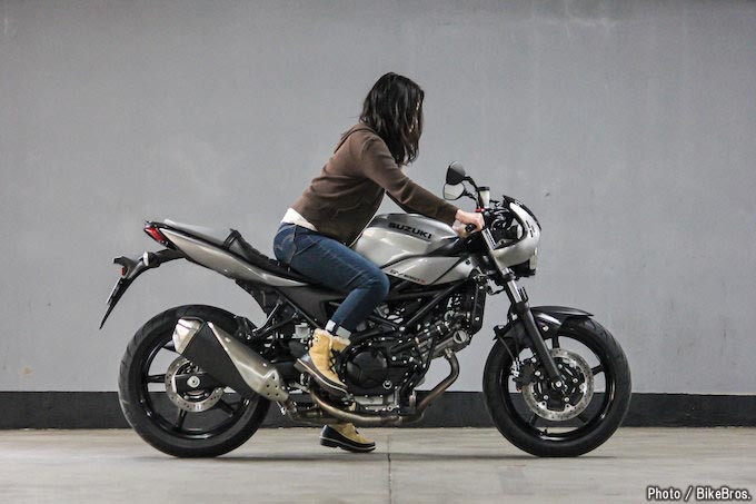 バイクブロス編集部さんの投稿した愛車情報 Sv650x バイク足つきチェック 18年型スズ バイク のカスタム ツーリング情報ならモトクル Motocle バイクブロス編集部さんの投稿した愛車情報 Sv650x バイク足つきチェック 18年型スズ バイク のカスタム ツーリング情報ならモトクル Motocle