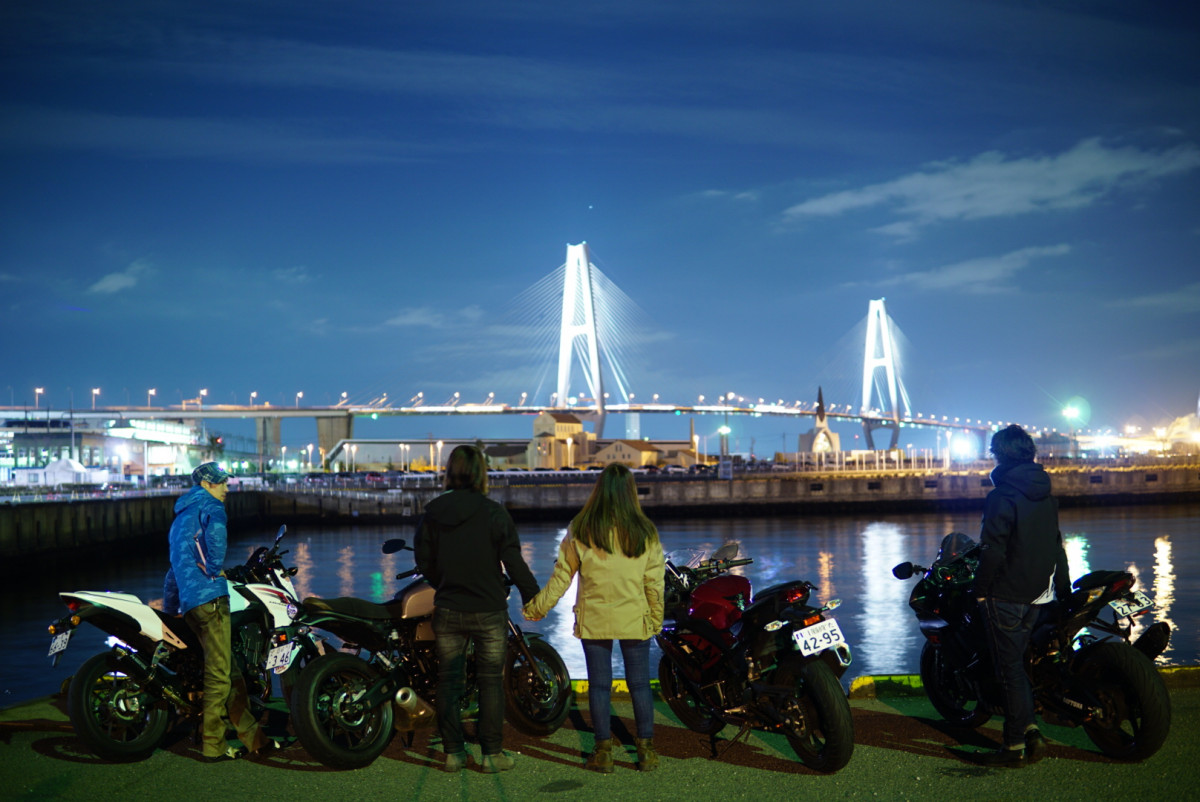Naoさんが投稿したツーリング情報 名港トリトンに想いを馳せて 夜景スポ バイクのカスタム ツーリング情報ならモトクル Motocle