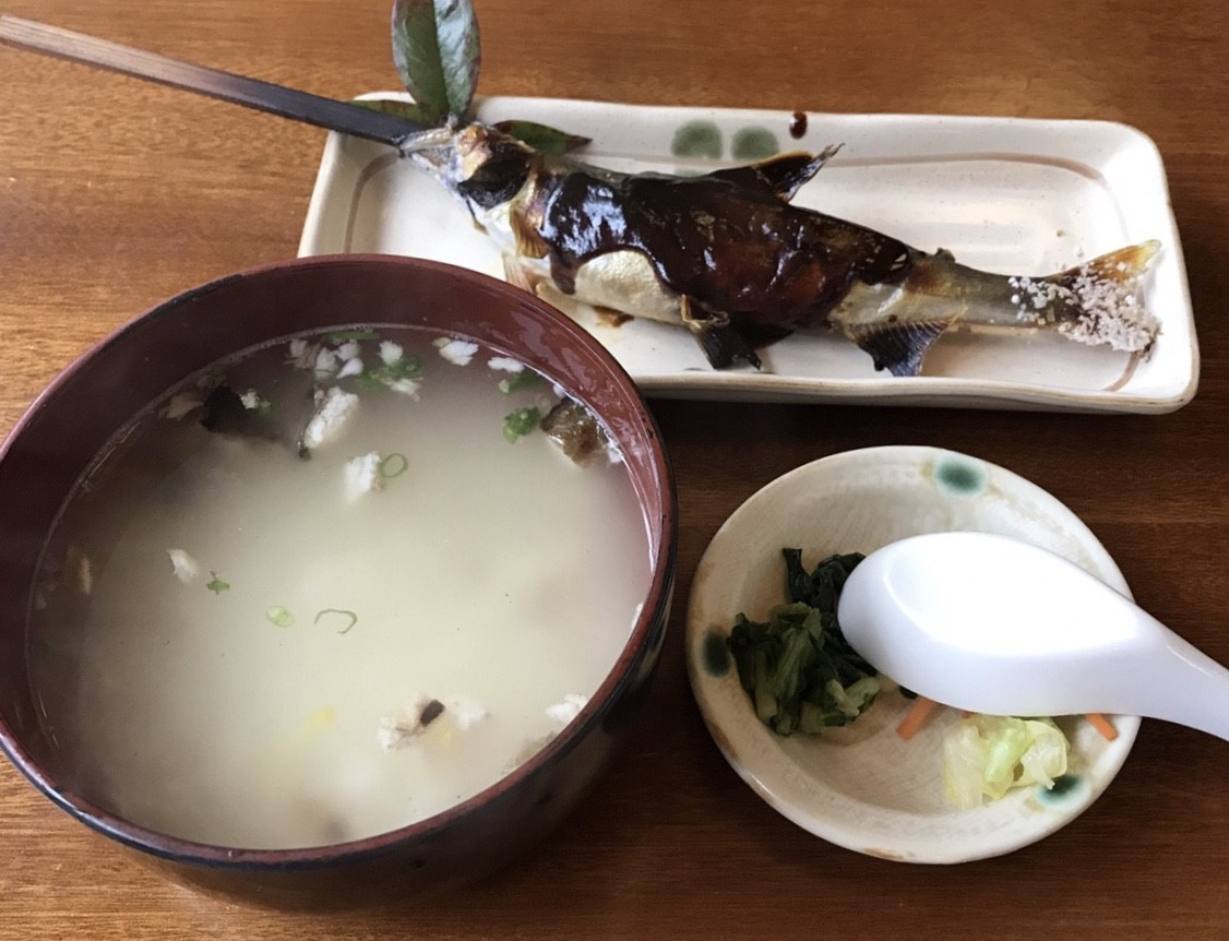 ちーさんが投稿したツーリング情報 板取 鮎やの鮎料理ϵ 8 バイクのカスタム ツーリング情報ならモトクル Motocle