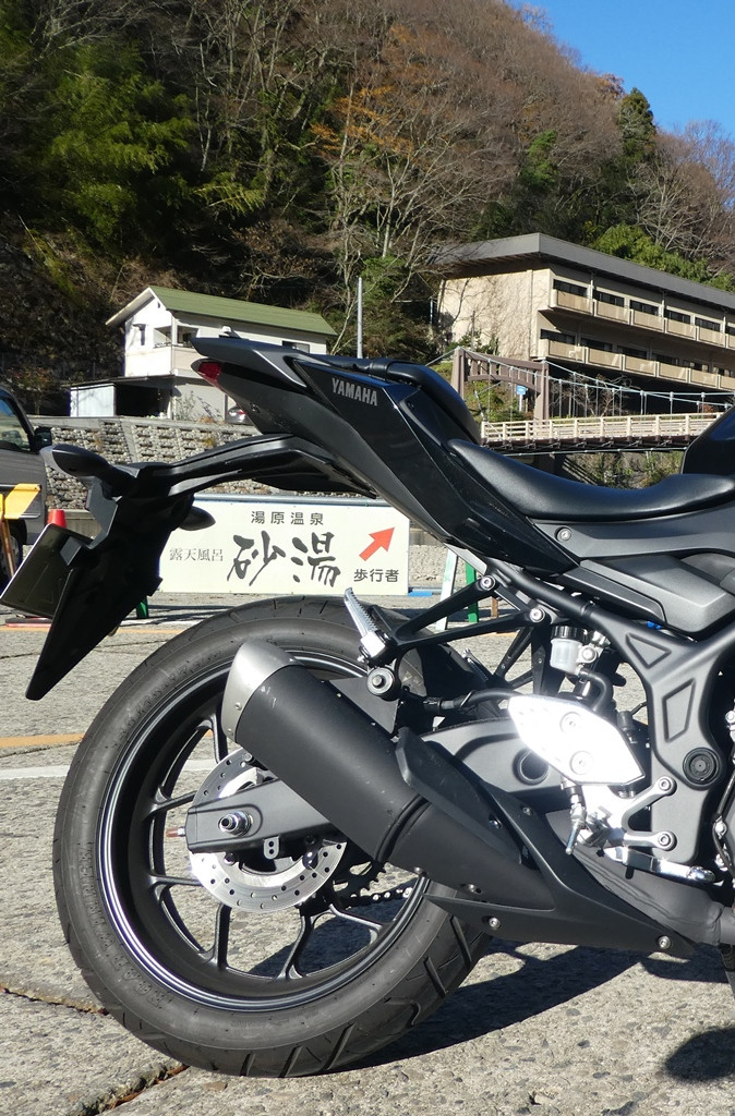 すーさんさんが投稿したツーリング情報 湯原温泉砂湯 混浴露天風呂無料 バイク バイクのカスタム ツーリング情報ならモトクル Motocle