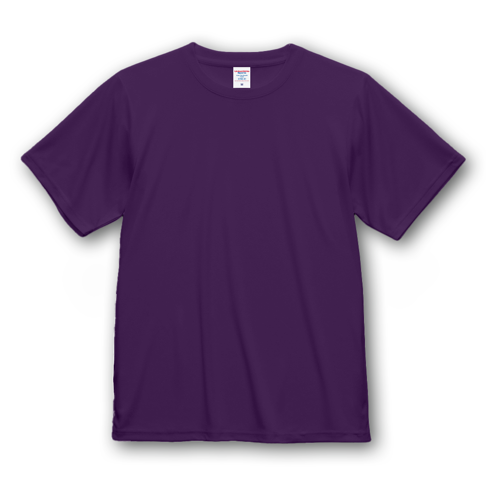 4.4オンス ドライスムース リサイクルポリエステル Tシャツ