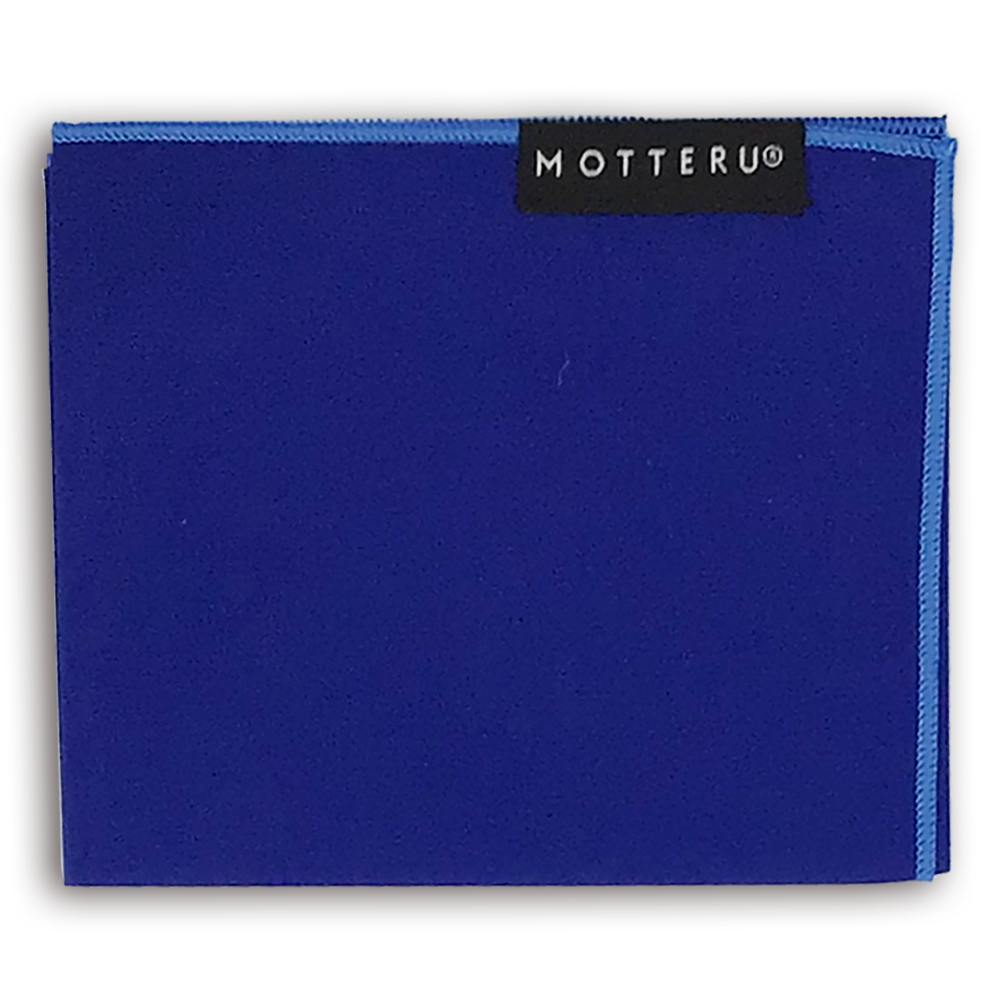 MOTTERUポケスク ハンカチ ヘミング（タグ下ワンポイント印刷）