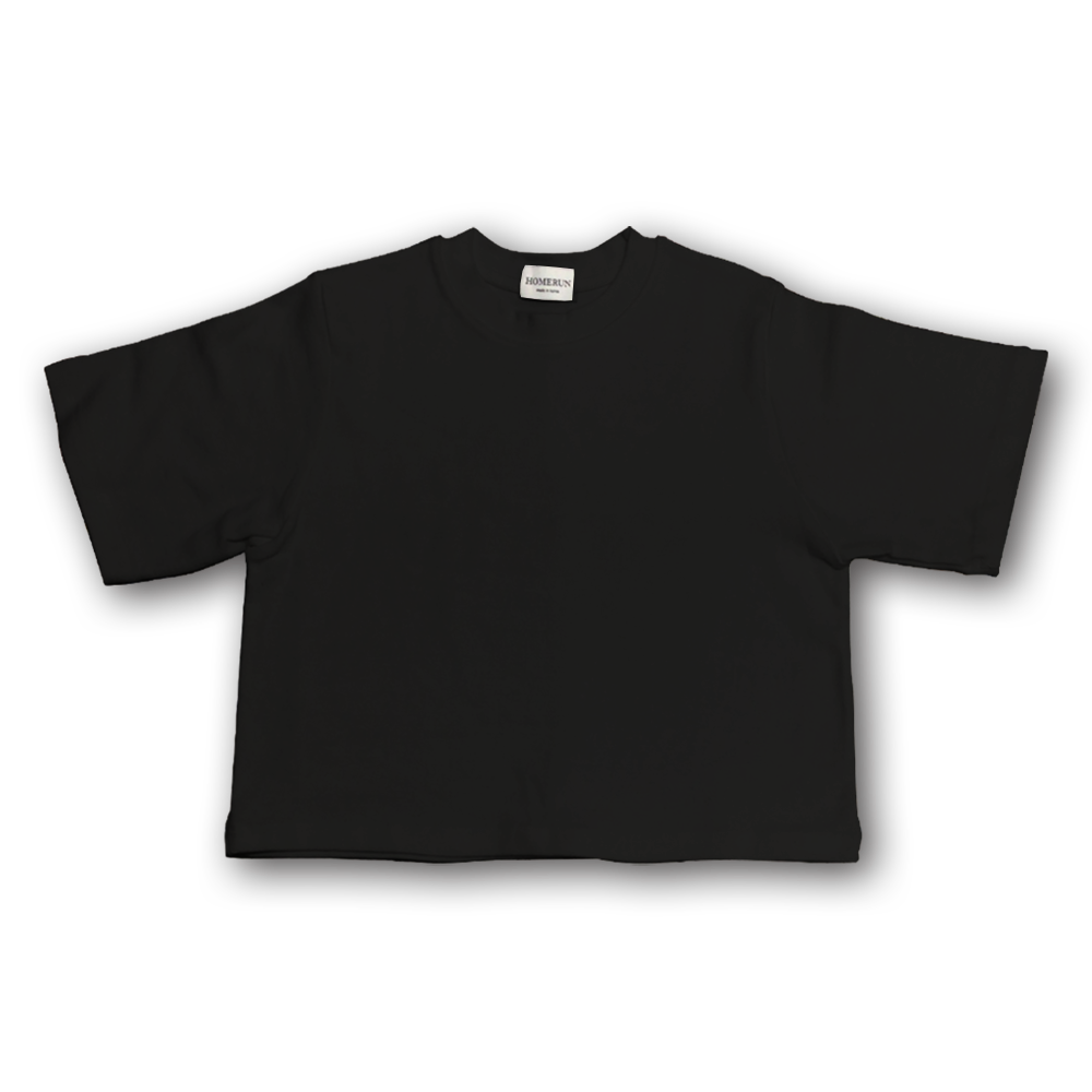 クロップドストレッチTシャツ