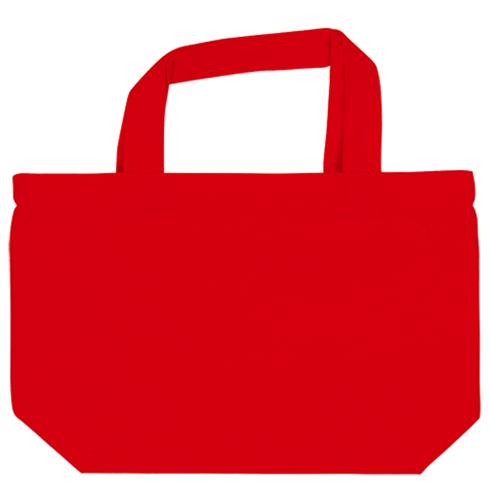 キャンバスデイリートート(S)【白プリント有】