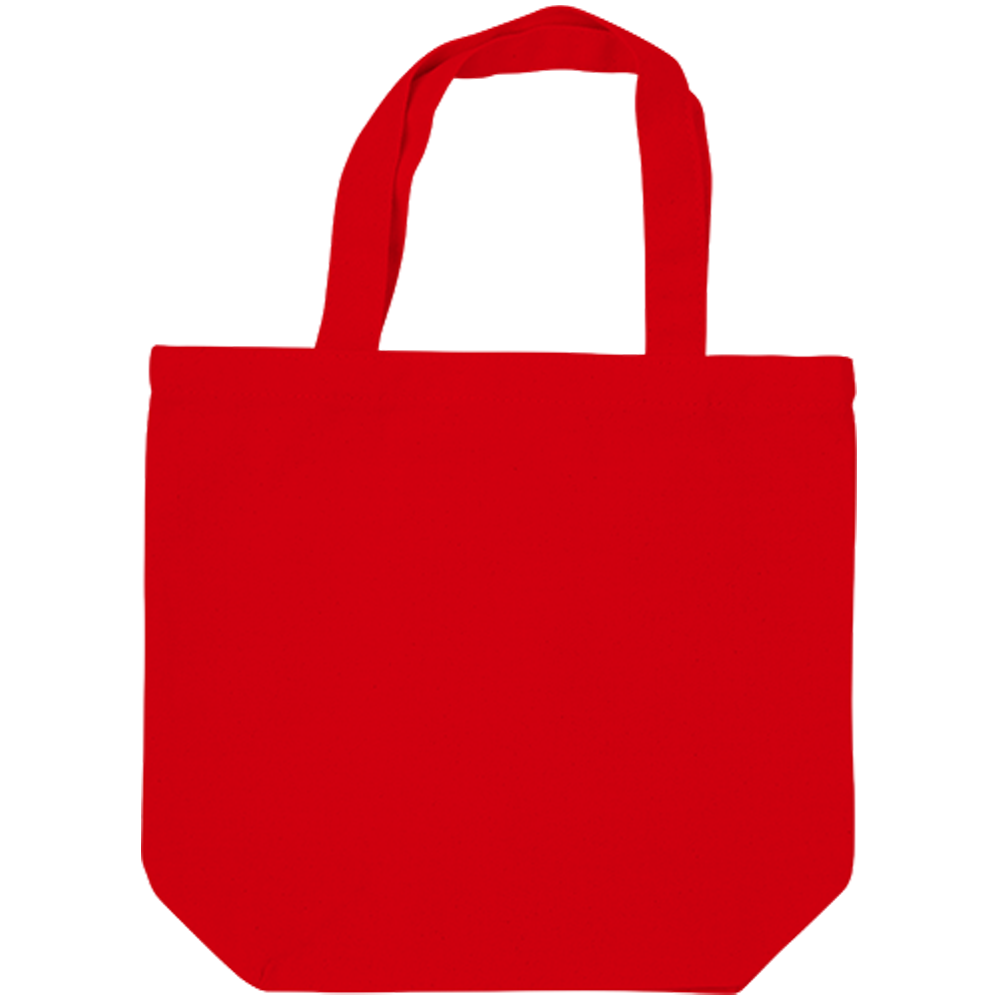 キャンバスデイリートート(SM)【白プリント有】