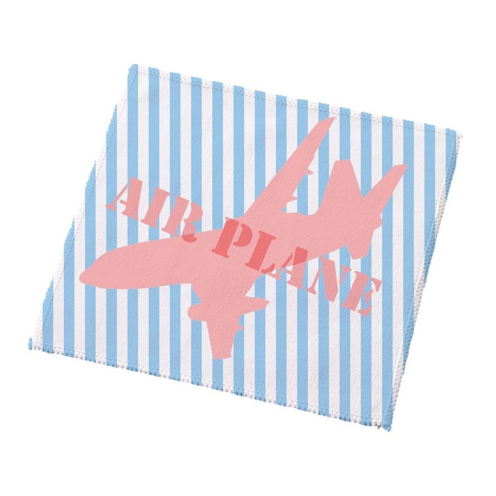 全面プリント コットンWフェイスミニタオル