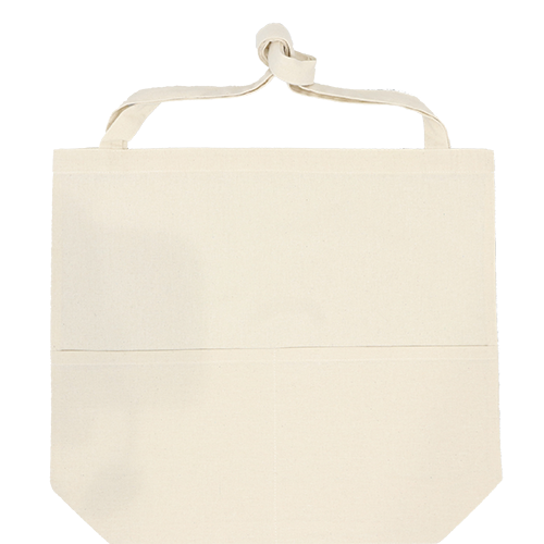 Thick cotton out pocket tote