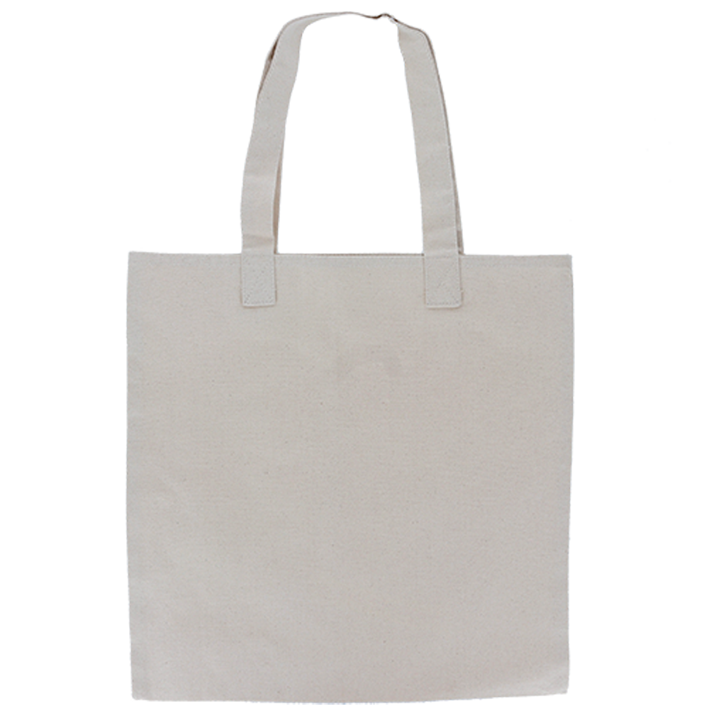 Canvas Out Handle Flat Tote