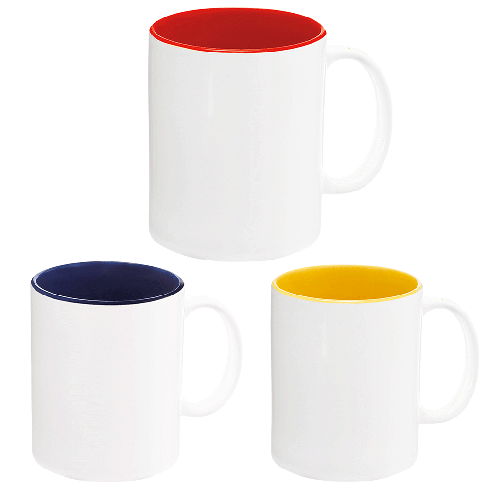 陶器マグストレート バイカラー