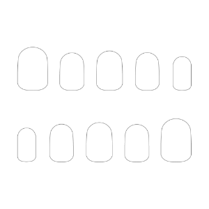 ネイルチップ (Mサイズ)