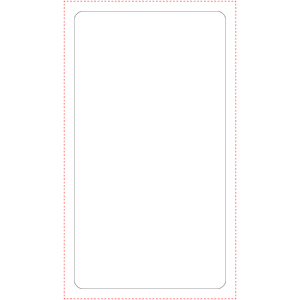 Mirror body mobile battery (3000mAh)
