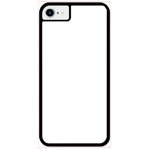iPhone 7 Clear Panel Rubber Case