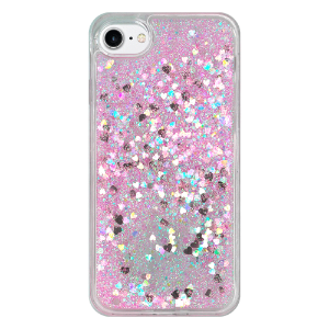 オリジナルiphone Se2 トキメキハートケース オリジナルでグリッターケース Iphoneを1枚から格安デザイン プリント作成 Up T 格安 即日