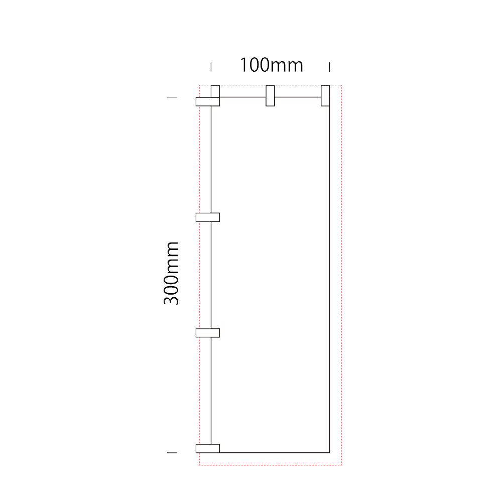 ミニのぼり (100mm x 300mm)※5~6営業日