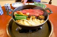 松阪牛のすき焼き。まつさかうし?まつさかぎゅう?味は変わらないけど気になる呼び名